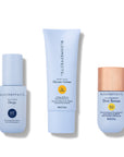 Three skincare products from Bloomeffects on a white background