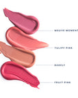 Swatches of Tulipscreen Lip Oil