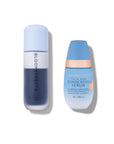 Two bottles of Bloomeffects skincare - Bi-Phase Tonic & Tulip Dew Sunscreen Serum.
