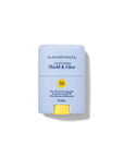 Bloomeffects Tulipscreen Shield & Glow Sheer Mineral Active Sunstick, Broad Spectrum SPF 50, Water Resistant 80 Minutes, 17g / 0.6 oz, on a white background