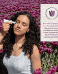 PROPRIETARY BLACK TULIP COMPLEX - Powered by upcycled petals from the deepest, darkest tulip combined with tulip growth factors, Auxin and Kinetin, to smooth & firm the skin for long term clinical-grade benefits.