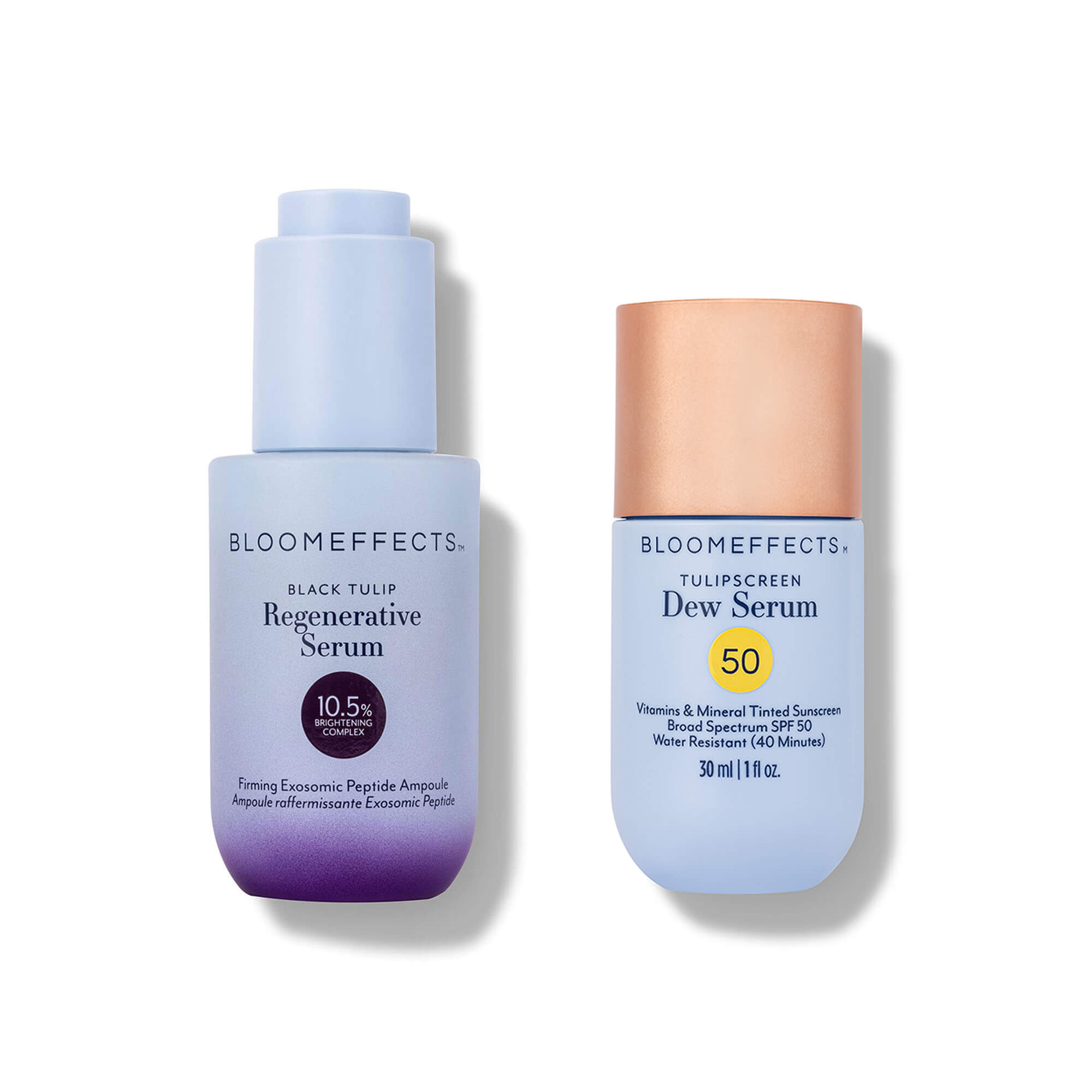 Bloomeffects Regenerative Serum and Tulip Dew Serum (Glow)