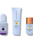 Three skincare products from Bloomeffects on a white background