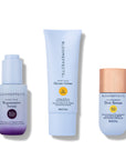 Three skincare products from Bloomeffects on a white background