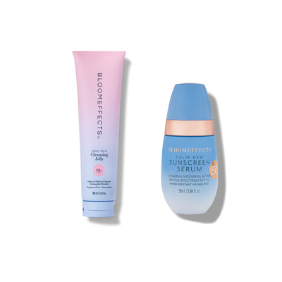 Royal Tulip Cleansing Jelly and Tulip Dew Sunscreen serum