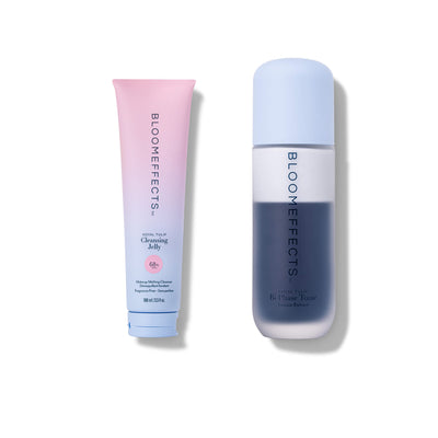 Royal Tulip Cleansing Jelly and Bloomeffects Bi Phase Tonic